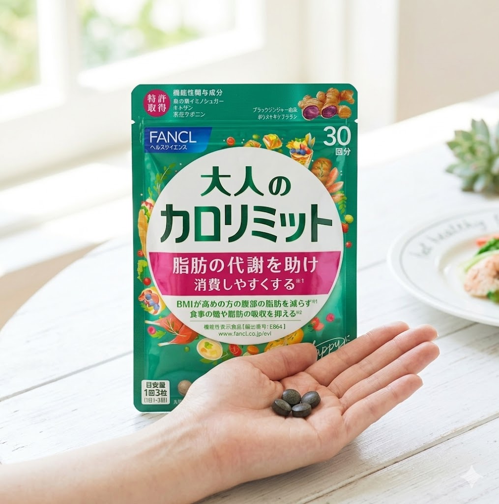 ファンケル「大人のカロリミット」の口コミは？30代ママが実際に飲んでみた