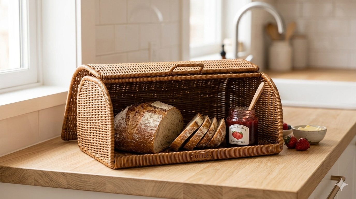 キッチンが片付く！洗えるブレッドケース「ユティル」を使ってみた口コミ・感想