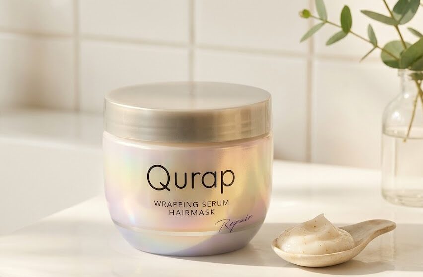 髪がパサパサのまま一日終わりたくない。Qurap ラッピングセラムヘアマスク、使い続けて気づいたこと